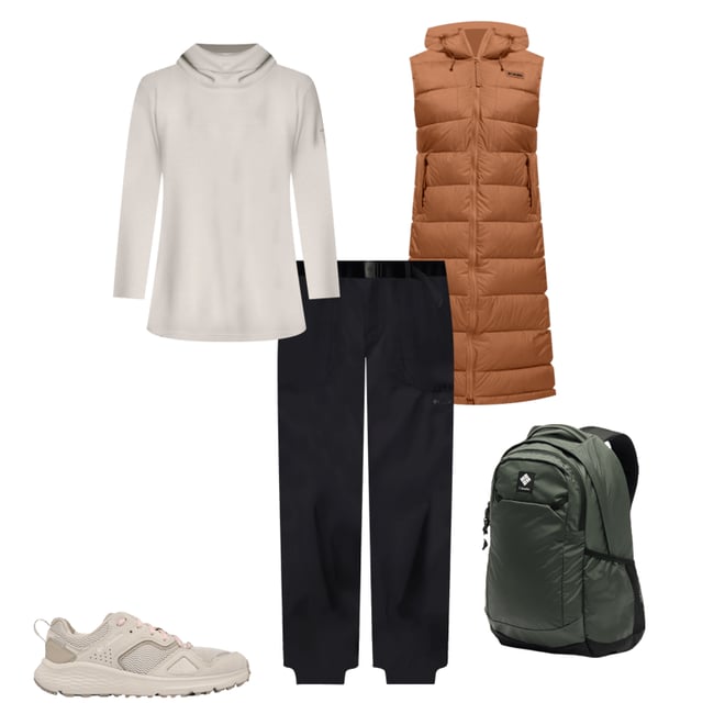 Giubbotto Columbia Pike Lake II Isolato - Giacca Donna, Bold Orange, Taglia L - Foto 5