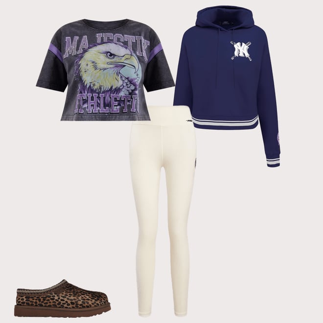 Majestik Athletics Cropped Tee