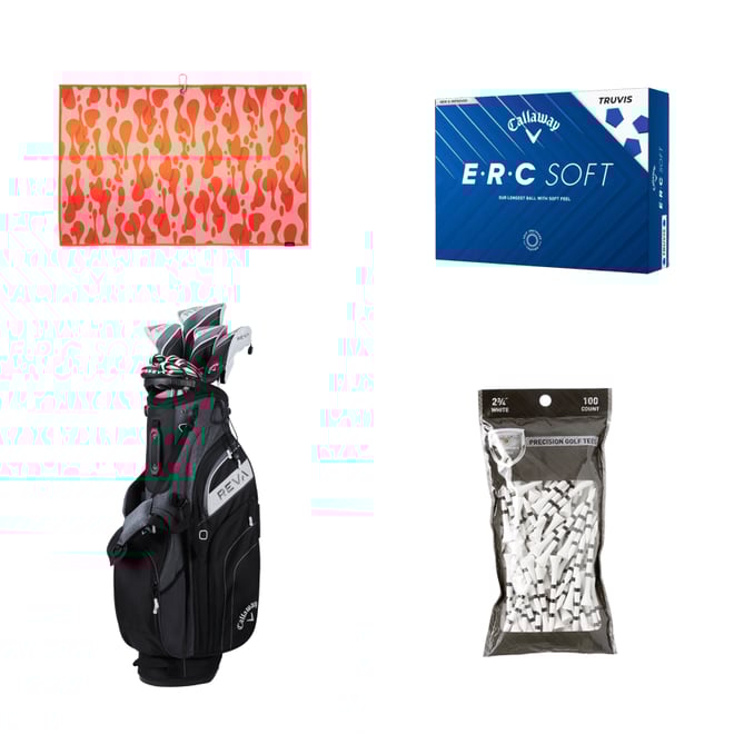 Callaway Women's REVA Stand Bag 11-Piece Complete Set
