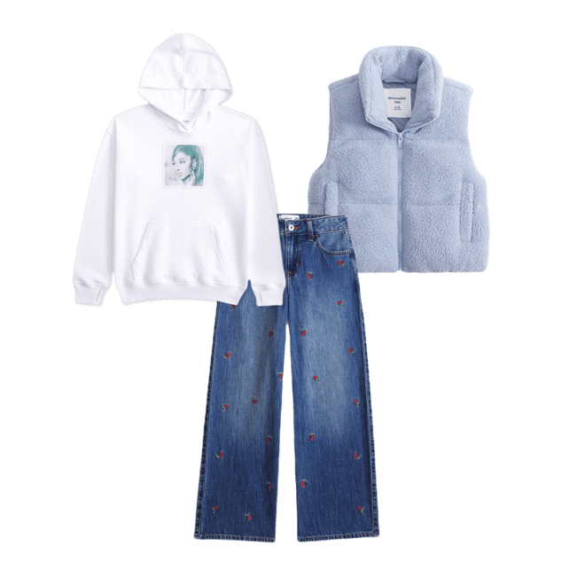 legging-friendly ariana grande graphic popover hoodie