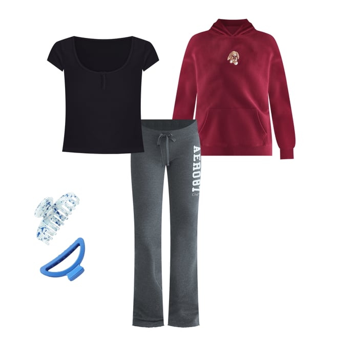Aero 1987 Fit & Flare Sweatpants