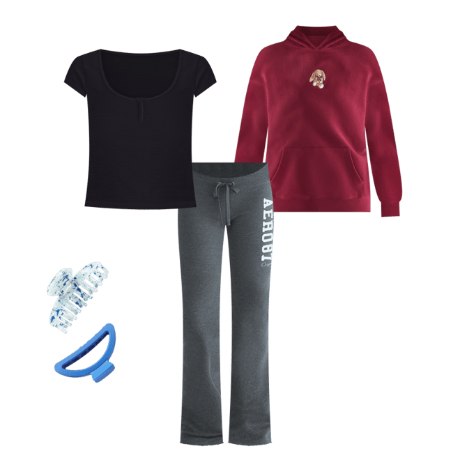 Aero 1987 Fit & Flare Sweatpants