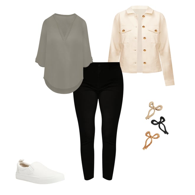 3 Pack Bow Claw Hair Clips