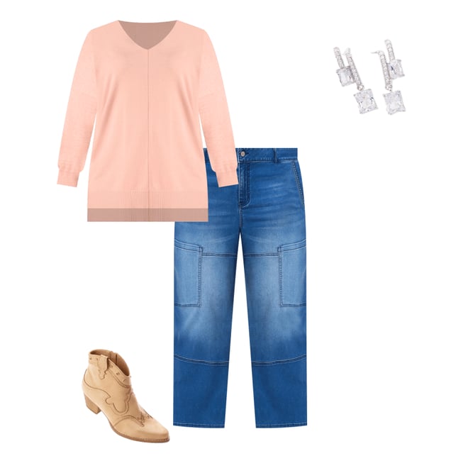  Cato Fashions | Cato Embellished Trim Western Booties