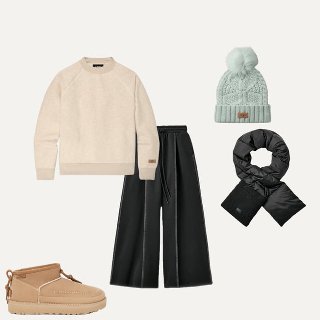 Women's AW UGGfluff Packable Scarf