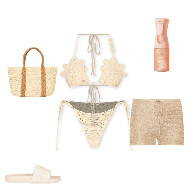 1st bundle featuring 5 items which compliment Sunglaze Sheer Body Mist Sunscreen SPF 42