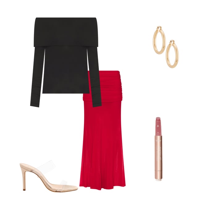 3rd bundle featuring 4 items which compliment Meila Maxi Skirt