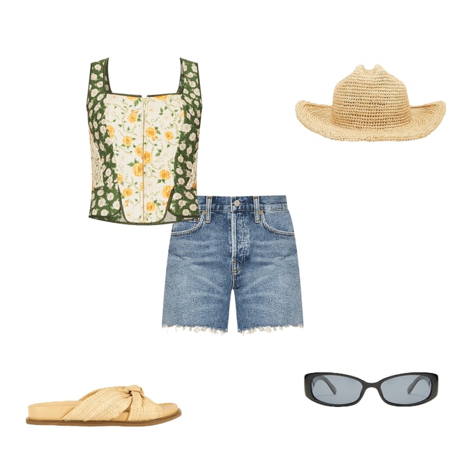 4th bundle featuring 4 items which compliment Raffia Cowboy Hat
