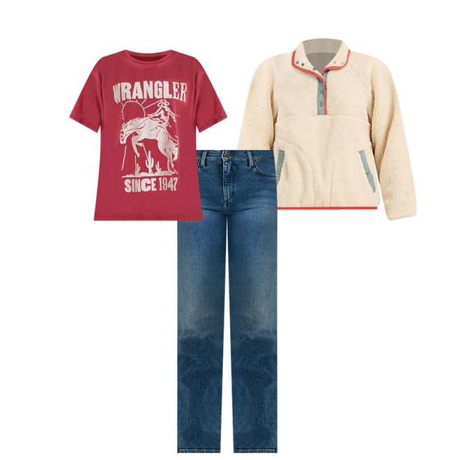 Women's Bootcut Jean in Rustler Wash