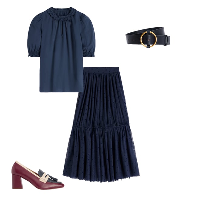 4th bundle featuring 3 items which compliment Heritage Classic Belt-Navy