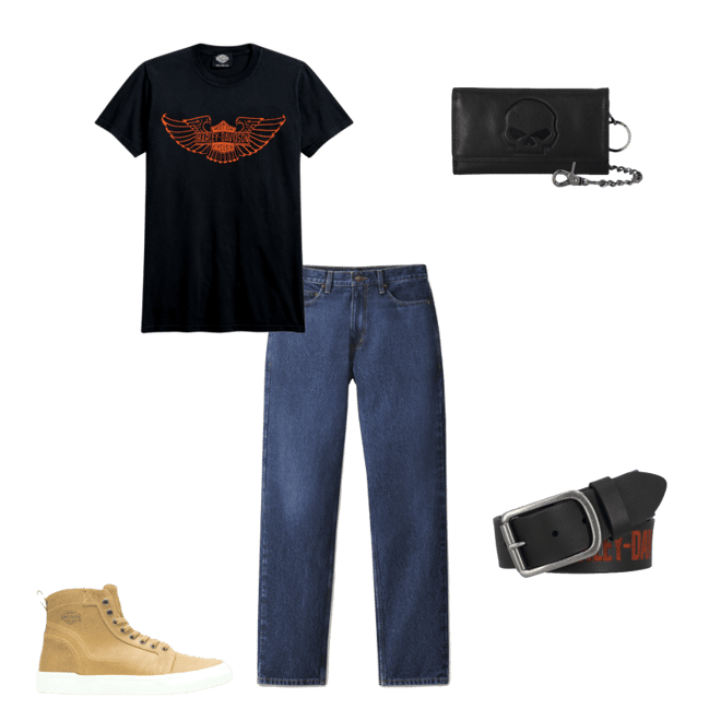 Men's Winged Logo Tee | Harley-Davidson USA