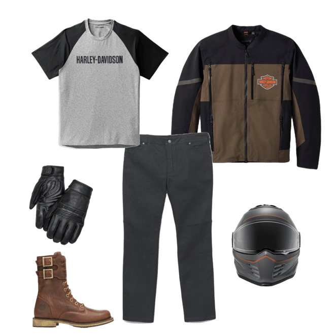 Men's Tailgater Full-Finger Gloves | Harley-Davidson USA