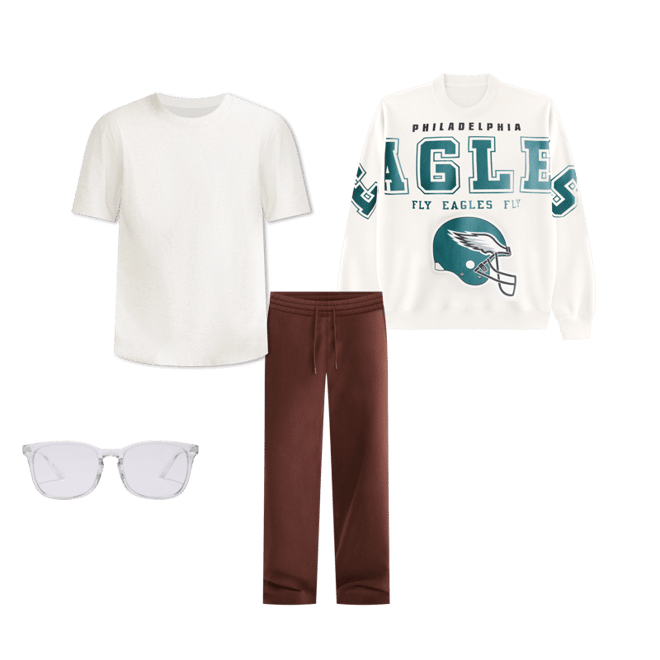 Philadelphia Eagles Crew Sweatshirt