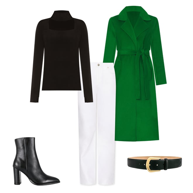 3rd bundle featuring 4 items which compliment Long Sleeve Sweetheart Turtle Top