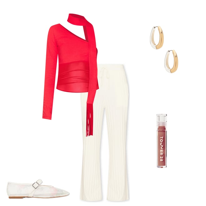 2nd bundle featuring 4 items which compliment Simeon Wide Rib Knit Trouser