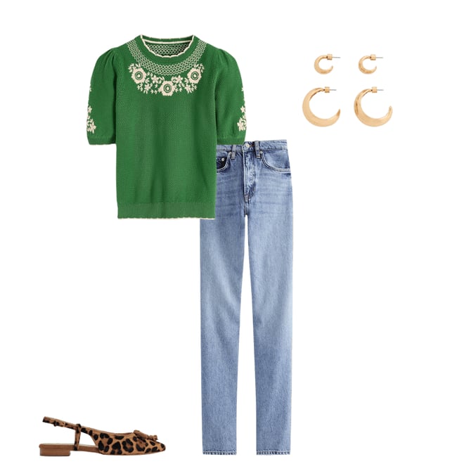 トップス MilleBonheur puff sleeve embroidery t MilleBonheur puff sleeve embroidery t - メルカリ