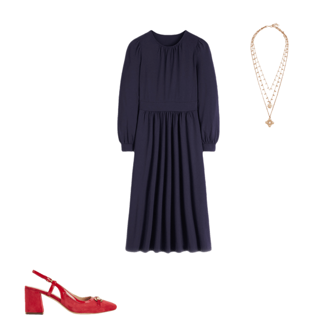 knee length dresses for ladies Ramy Brook Alexandra Knit Mock Neck Maxi Dress in Black main image 1