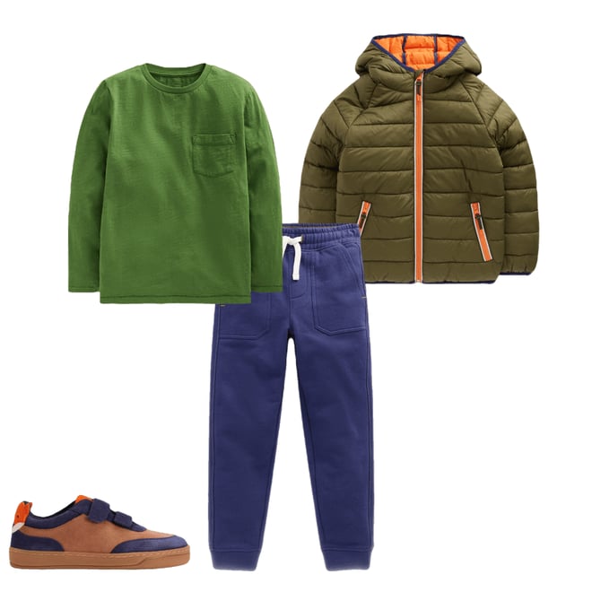 2nd bundle featuring 3 items which compliment Everyday Long Sleeve T-Shirt-Broccoli Green