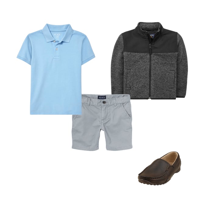 Boys Uniform Short Sleeve Pique Polo | The Children's Place - BROOK