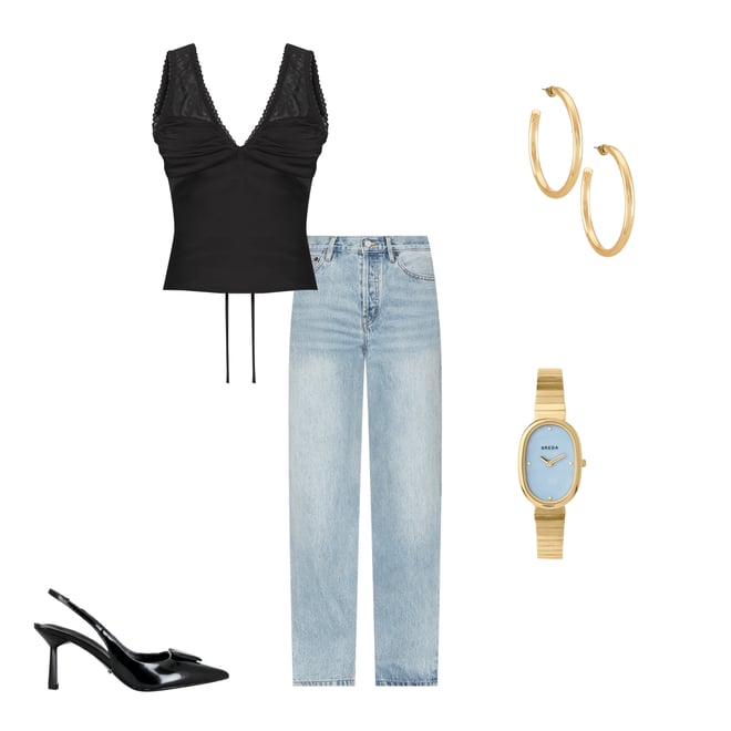 4th bundle featuring 4 items which compliment Annie Hoop Earring