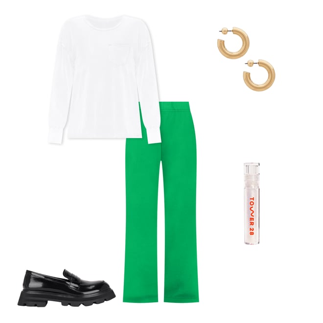 1st bundle featuring 4 items which compliment Mabel Wide Leg Pant