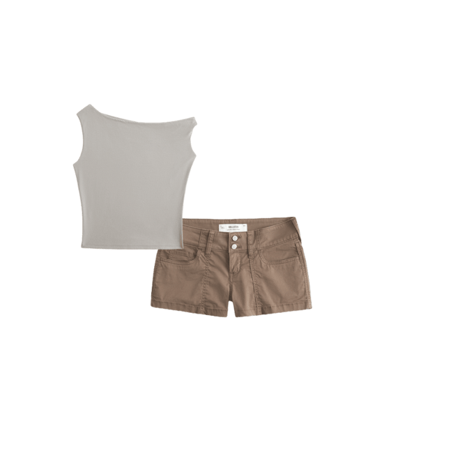 Asymmetrical Off-the-Shoulder Top