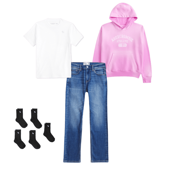 logo popover hoodie