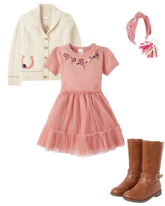 2nd bundle featuring 3 items which compliment Girls Buckle Tall Boots