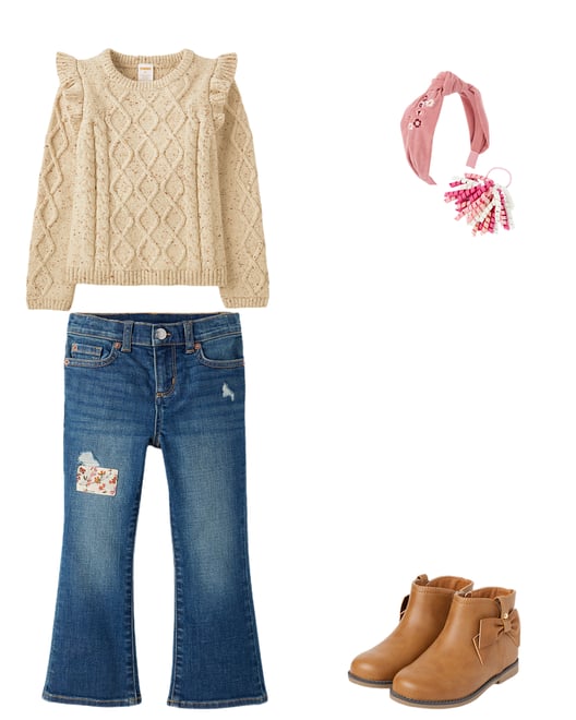 4th bundle featuring 3 items which compliment Girls Bow Booties