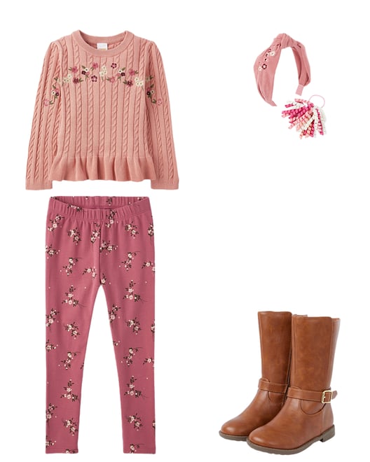 3rd bundle featuring 3 items which compliment Girls Buckle Tall Boots