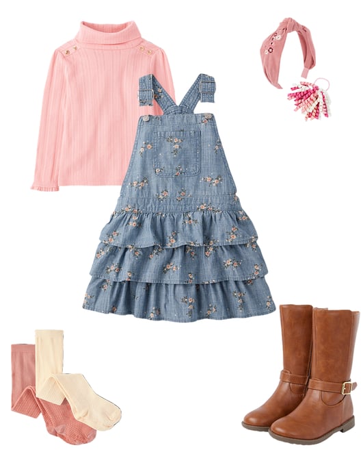 4th bundle featuring 4 items which compliment Girls Buckle Tall Boots