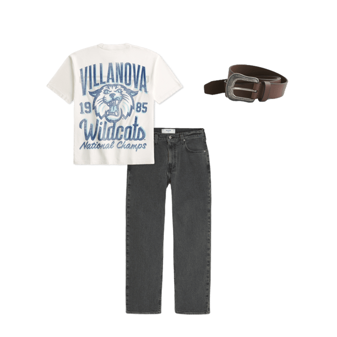 Boxy Villanova University Graphic Tee