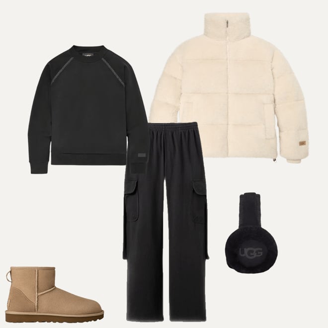 UGG Emmalyn UGGfluff パファージャケット Sサイズ UGG Emmalyn UGGfluff パファージャケット Sサイズ UGG® Emmalyn
