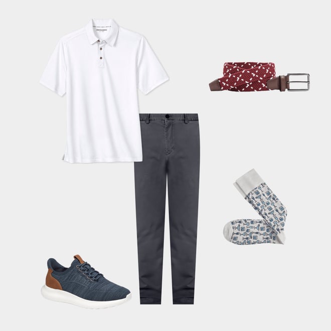 1st bundle featuring 4 items which compliment Cool Moon Tech Socks