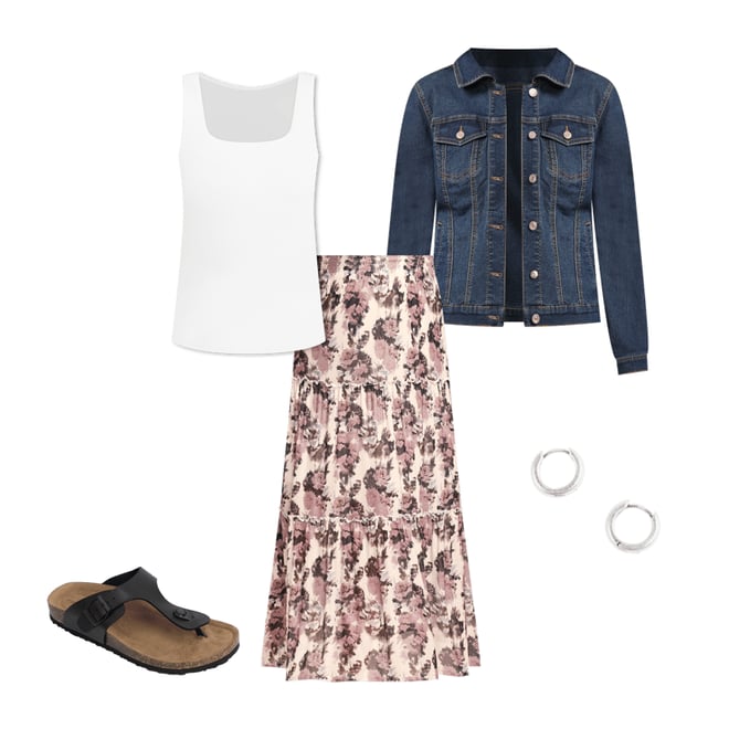 SuperCush Chloe Toe Thong Footbed Sandal