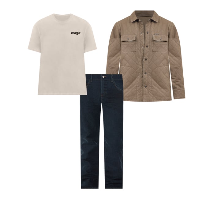 Men's Reversible Quilted Shirt Jacket | NEW & FEATURED