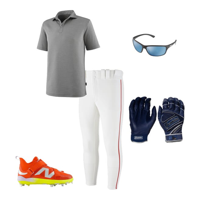 Franklin Adult Powerstrap Chrome Batting Gloves | Dick's