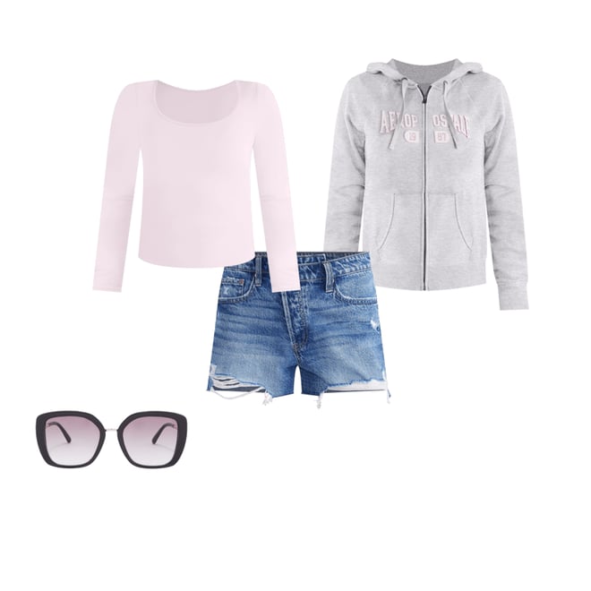 Aeropostale 1987 Full-Zip Hoodie