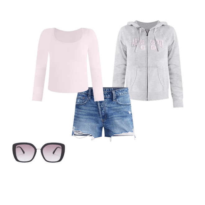 Aeropostale 1987 Full-Zip Hoodie