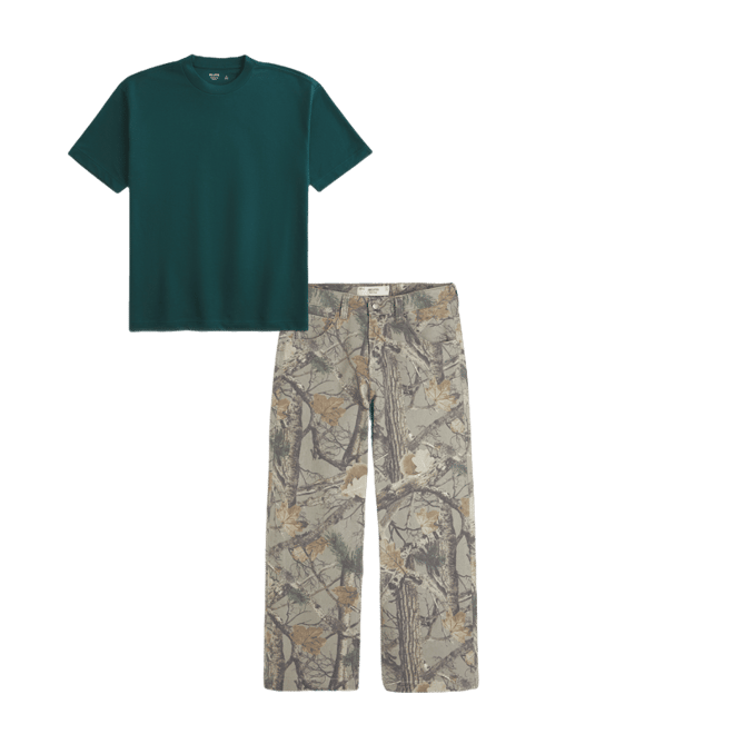 Camo Super Baggy Jeans
