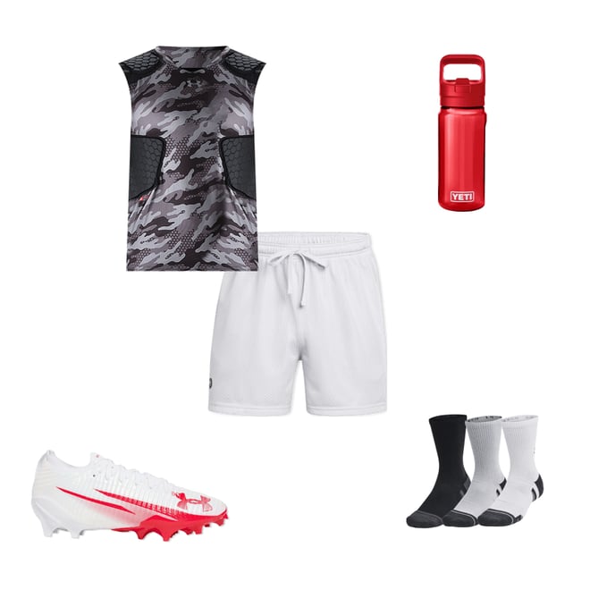 よ*3様 Under Armour MATCH 5 THE NEWPROTOTY Amazon.com: Gameday Armour Pro 5-Pad Top Nov YTH White Camo
