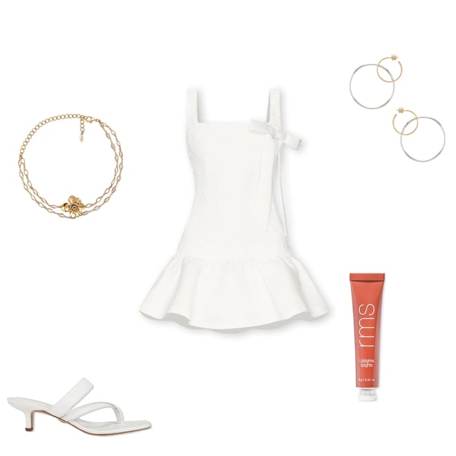 4th bundle featuring 4 items which compliment Bazel Crystal Layered Flower Necklace