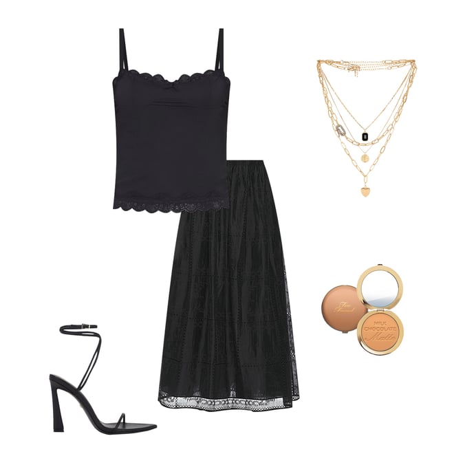2nd bundle featuring 4 items which compliment Top Model Cami