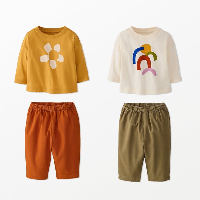 Baby Long Sleeve Oversized Graphic T-Shirt | Hanna Andersson