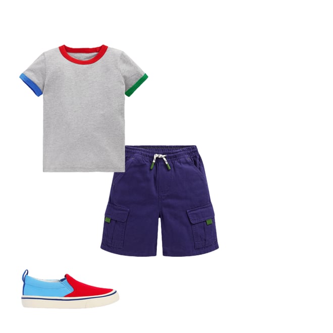 2nd bundle featuring 2 items which compliment Everyday Cargo Shorts-Starboard Blue