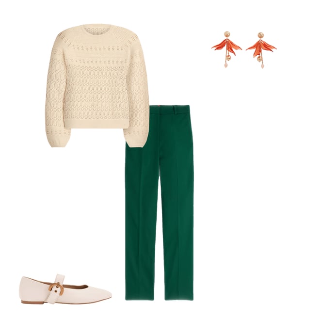 2nd bundle featuring 3 items which compliment Full Length Canonbury Trousers-Emerald Green
