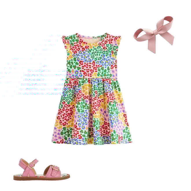 5th bundle featuring 2 items which compliment Leather Buckle Sandals-Sea Pink