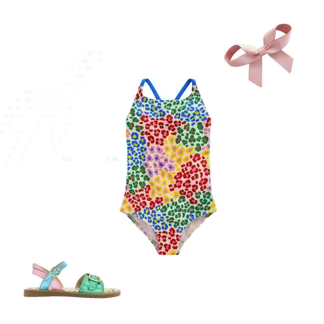 2nd bundle featuring 2 items which compliment Leather Buckle Sandals-Multi