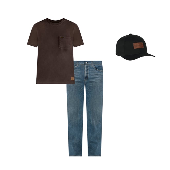 Wrangler x The Last of Us Tee in Mole