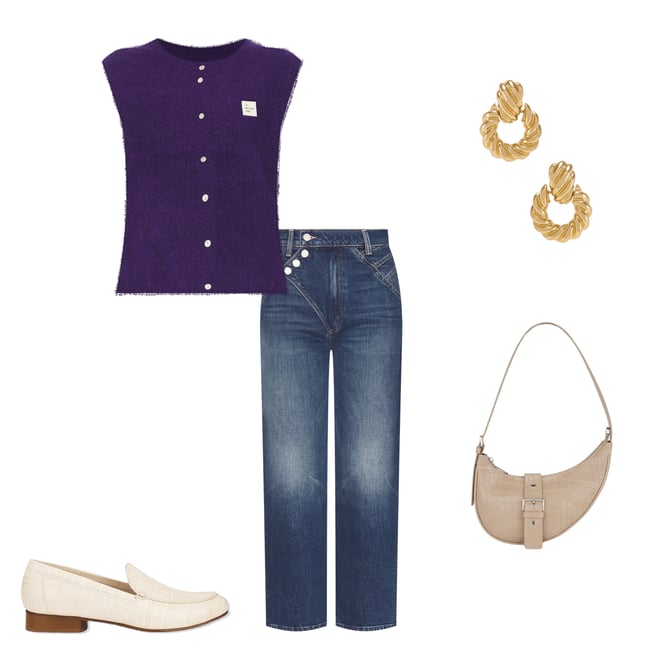2nd bundle featuring 4 items which compliment Crescent Buckle Bag